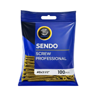 ราคา Sendo #8x3.1/2”(100ตัว) สกรูปลายสว่าน เตเปอร์ #8 เจาะคม เจาะไว สกรู หัวf (363113770818692)
