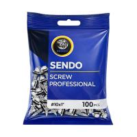 ราคา Sendo 100ตัว #10x1” สกรูยิงเมทัลชีท (แปไม้ แหวนสังกะสี) เจาะคม งานเสร็จไว สกรู (179881182250840)