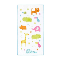 ราคา Grace Kids ผ้าเช็ดผมไมโครไฟเบอร์ แห้งไว นุ่มมาก | ใช้ได้ทั้งเด็กและผู้ใหญ่ Zoolittle 1ผืนคละสี (856287579682842)