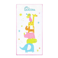 ราคา Grace Kids ผ้าเช็ดผมไมโครไฟเบอร์ แห้งไว นุ่มมาก | ใช้ได้ทั้งเด็กและผู้ใหญ่ Zoo!(1 ผืนคละสี) (913547723461132)