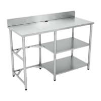 ราคา Eve โต๊ะวางเตาแก๊สสเตนเลสสตีลขัดลายซาติน Cooking Table Ct - 1200 (103741021959271)