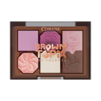 ราคา Cosluxe Browntopia Eye Palette พาเลทอายแชโดว์ 4 หลุม โทนน้ำตาลธรรมชาติ ติดทน แต่งตา Everyday Look Ruby Choco Cake (807889689668416)