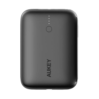 ราคา แบตเตอรี่สำรอง Aukey Pb-n83s Basix Mini 10,000 mah Ultra-compact Powerbank ดำ (532999859397443)