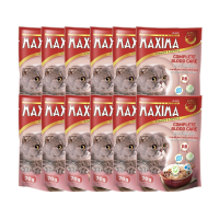 ราคา Maxima Cat Wet Food Premium Grade 70g อาหารเปียกแมว [12ซอง] (ยกโหล) บำรุงเลือด (แดง) (835426706604155)