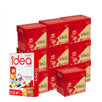 ราคา Idea Work กระดาษถ่ายเอกสาร 80 แกรม A4 จำนวน 10 ลัง (143895589466552)