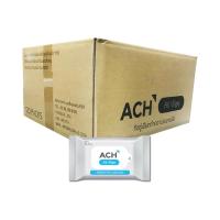 ราคา Ach All Wipe ทิชชู่เปียกแอลกอฮอล์ 75% Alcohol Wipe จำนวน 120 ห่อ (721755787003181)