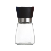 ราคา ขวดบดพริกไทย 180 ml ขวดบดพริกไทยเม็ด เกลือ มีฝาปิด ไร้สารตะกั่ว สีดำ Mizae (498093589952213)