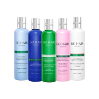 ราคา Go Hair Set 250ml โกแฮร์เซ็ต 5 สูตร อาหารบำรุงผม ทรีทเมนต์ 250ml X5 (746378923197583)
