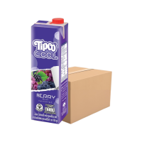 ราคา Tipco Cool Fit น้ำเบอร์รี่มิกซ์ ผสมน้ำผลไม้รวม Berry mixed 40% ขนาด 1000 มล. ยกลัง 12 กล่อง (176270570144901)