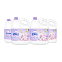 ราคา [ยกลัง] D-nee ดีนี่ผลิตภัณฑ์ปรับผ้านุ่มเด็ก Night Wash แกลลอน 2,800มล. x4, สีม่วง (931039577825107)