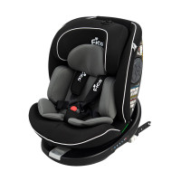 ราคา Fico คาร์ซีทเด็ก รองรับมาตรฐาน R129 ติดตั้งด้วยระบบ Isofix หมุนได้ 360 องศา Cc05 Plus Black (272720418732867)