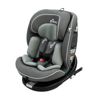 ราคา Fico คาร์ซีทเด็กสำหรับเด็กแรกเกิด-12ปี หมุนได้ 360 องศา Isofix : Cc05 Plus Grey (664703892191451)