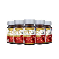 ราคา [โปร 5 กระปุก] Asta Oil Plus บรรจุ 30 เม็ด เซ็ท 5 กระปุก (276524055376955)