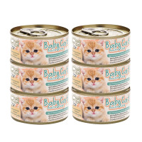 ราคา [ส่งฟรี] Choochoo Baby Cat ชูชู อาหารเสริมซุปบำรุงสูตรลูกแมว ชุด 6 กระป๋อง อาหารลูกแมว นมลูกแมว (เหมาะกับลูก (467375146128487)