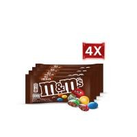 ราคา [แพ็ก 4 ชิ้น] M&m's Milk Choco เอ็มแอนด์เอ็ม ช็อกโกแลตนม 37 กรัม x4 (933300211493515)