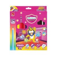 ราคา มาสเตอร์อาร์ต สีไม้ แท่งยาว 24 สี (7497423716547)