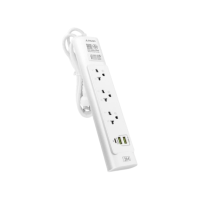 ราคา Asaki ปลั๊กไฟ มาตรฐาน มอก. ปลั๊กพ่วง รางปลั๊ก 3 ช่อง 2300w ยาว 3 เมตร รุ่น Ak-pl48 - ประกัน 3 ปี 3 เมตร (998800870304044)