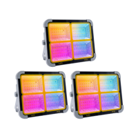 ราคา [ไฟขาว+12สี] ไฟโซล่าเซลล์ Dengo Aura Hybrid Light 2in1 ไฟสีขาว + Rgb ปรับสีได้ 12 สี แบต7ก้อน สว่างนาน 32 ชั่วโมง x3 ชุด (256378782748304)