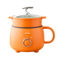 ราคา New หม้อไฟฟ้าอเนกประสงค์ ทรงเมล่อน 1.5ลิตร Sheepola ประกัน1ปี หม้อสุกี้ หม้อชาบู Multi cooker หม้อต้ม ผัด สีส้ม (973929284205585)