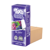 ราคา Tipco Cool เบอร์รี่มิกซ์ ผสมน้ำผลไม้รวม 40% ขนาด 180 มล. แพ็ก X3 ยกลัง 24 กล่อง (713336634950219)