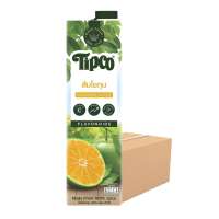 ราคา Tipco น้ำส้มโชกุน Shogun Orange juice 100% ขนาด 1000 มล. x 12 กล่อง ยกลัง (1ลัง/12กล่อง) (992794874632489)