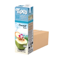 ราคา Tipco น้ำผลไม้ 100% ขนาด 1000 ml. ยกลัง 12 กล่อง น้ำมะพร้าว (688159756778927)