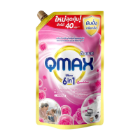 ราคา Qmax ผลิตภัณฑ์ซักผ้า ชนิดน้ำ แบบซอง 900 มล. ชมพูsparkling (493173533324978)