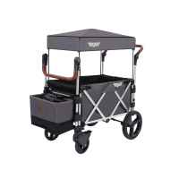ราคา Keenz รุ่น 7s Wagon รถเข็นเด็กสไตล์ Camping Touring รับน้ำหนักได้ 100 kg. Dark Gray (211687356395091)