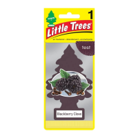 ราคา Littletrees แผ่นหอมปรับอากาศ น้ำหอมปรับอากาศในรถ Lt Blackberry Clove (910595902465607)