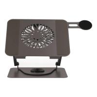 ราคา เทคโปร แท่นวางโน๊ตบุ๊ค Carbon Cooler Rotatable Tablet & Laptop Stand 360 สีเทา (797136938166564)