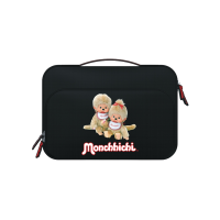 ราคา (ส่งจากแบรนด์) Amaze one Monchhichi กระเป๋าใส่โน้ตบุค แล็ปท็อป ขนาด 15.4 นิ้ว ลายลิขสิทธิ์แท้มอนชิชิ รุ่น A-mclb01 สีดำ (981984064386063)