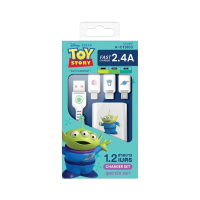 ราคา Amaze one Disney Charger ชุดชาร์จสาย 3in1 จ่ายไฟ 2.4a ลายลิขสิทธิ์แท้ดิสนีย์ รุ่น A-cts103 - รับประกัน 1 ปี คละลาย (367623278490182)