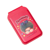 ราคา (ส่งตรงจากแบรนด์) Amaze Max Magsafe Wallet Monchhichi กระเป๋าใส่บัตรติดมือถือ ลายลิขสิทธิ์แท้มอนชิชิ รุ่น A-mcms01 สีแดง (326852350981330)
