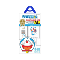 ราคา Asaki Doraemon Charger ชุดชาร์จ Usb to L Fast charge ชาร์จเร็ว 18w ลิขสิทธิ์โดราเอมอน รุ่น A-dmc8215 ประกัน 1 ปี โดราเอมอน คละลาย (640751931701475)
