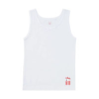 ราคา เสื้อกล้ามเด็กผู้หญิง ลายการ์ตูน Happi by Carson แพ็ค 1 ตัว (h008p1tt/wh)(ชุดชั้นในถุงฟ้า) สี : ขาว No.4,l (592363449966835)