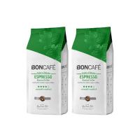 ราคา [แพ็ค 2] Boncafe Espresso Bean 250g กาแฟคั่วเม็ด บอนกาแฟ เอสเพรสโซ่ 250 กรัม (ชนิดเม็ด) อราบิก้าผสมโรบัสต้า คั่วเข้ม x2 (733447115794040)