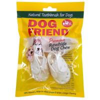 ราคา Dog Friend ขนมสุนัขรองเท้าเล็ก สีขาว 4 ชิ้น x 3 ซอง (576260528977287)