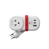 ราคา Anitech ปลั๊กไฟ รุ่น H9313-white 1 ช่องเสียบ Usb 2 ช่อง กำลังไฟสูงสุด 2200w สายยาว 1.2 ม. (812285884359330)