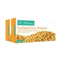 ราคา [ผลิตภัณฑ์ดูแลผิว] Hi-balanz Isolated Soy Protein สารสกัดจากถั่วเหลือง 2 กล่อง รวม 60 เม็ด (473417851788167)
