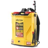 ราคา Delton ถังพ่นยาแบตเตอรี่ไร้สาย 20v ขนาด 16 ลิตร รุ่น El-2016l ใช้งานร่วมกับ แบตเตอรี่ Delton Ultraflex และ Turbo Force มาพร้อมแบต Uf 20v 2ah 2ก้อน (736293976463349)