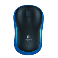 ราคา Logitech Wireless Mouse (เมาส์ไร้สาย) M185 Wireless (blue) (485717182559505)