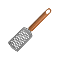 ราคา Fackelmann ที่ขูดผัก ขูดชีส สแตนเลส ด้ามพลาสติกสีน้ำตาล Stainless Steel Grater Pp undefined Handle (414778553810352)