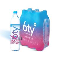 ราคา [15 แถม 3 ตั้งแต่ 8-30 กันยายน] ซิกตี้ 6ty ดีกรี น้ำแร่ธรรมชาติ 100% 1250ml 15 แพ็ก 90 ขวด (860922268312299)