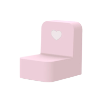 ราคา istuckyi โซฟาสำหรับเด็ก ผลิตและนำเข้าจากเกาหลี Sofa - Pink (321883194981259)