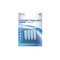 ราคา Dissing ถ่านอัลคาไลน์ 1.5v ขนาด Aa/aaa แพ๊ค 2/4 ก้อน Aa,pack 4 Pcs. (312875814273760)