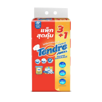 ราคา เทนเดอร์ กระดาษอเนกประสงค์แบบแผ่น 94 แผ่น แพ็ค 4 ห่อ Tendre Multipupose Interfold 94's (792069166442570)