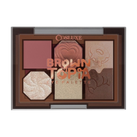 ราคา Cosluxe Browntopia Eye Palette พาเลทอายแชโดว์ 4 หลุม โทนน้ำตาลธรรมชาติ ติดทน แต่งตา Everyday Look Peachy Macaron (373771025350012)