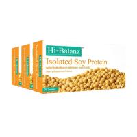 ราคา [ผลิตภัณฑ์ดูแลผิว] Hi-balanz Isolated Soy Protein สารสกัดจากถั่วเหลือง 3 กล่อง รวม 90 เม็ด (234011866306925)