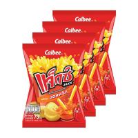 ราคา แจ็กซ์ มันฝรั่งแท่งทอดกรอบ ซอสพริก 73 ก. x 4 (7325025304771)