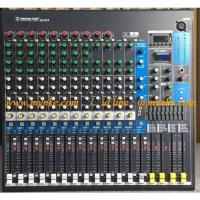 ราคา มิกเซอร์อนาล็อกขนาด 16 แชนแนลBLUETOOTH MP3 USB SD ยี่ห้อ : PROEUROTECH รุ่น : QU-16FX (18754302131)